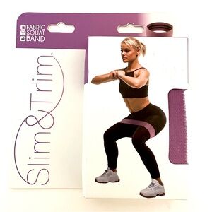 CAPELLI Fit & Trim Pink Wide Fabric Squat  Resistance Band